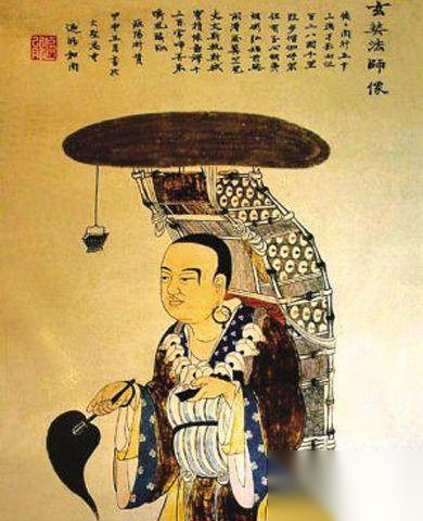 玄奘西行和鉴真东渡历史图片