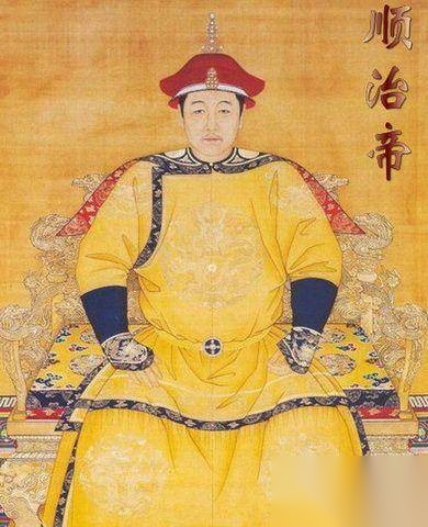 顺治皇帝福临历史图片