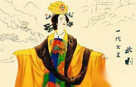 武则天历史图片