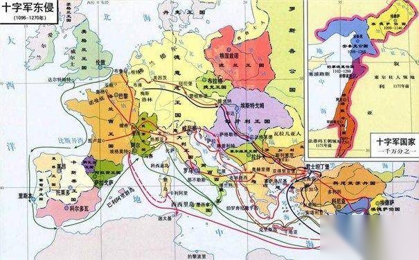 十字军东征历史图片