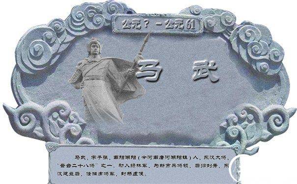 马武酒后吐真言历史图片