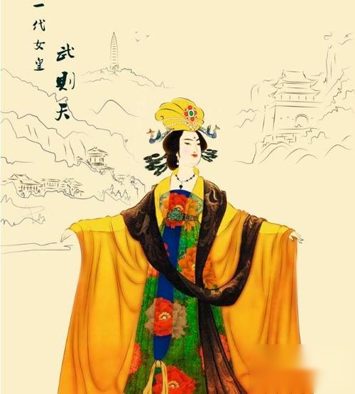 武则天历史图片