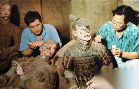 兵马俑历史图片