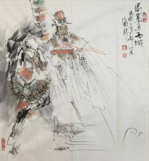 张骞历史图片