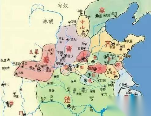 春秋五霸此国最强历史图片