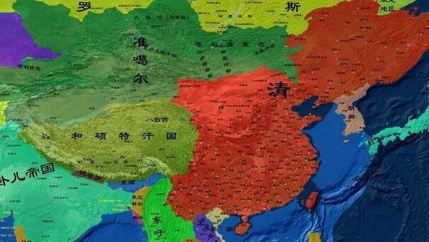 清朝历史图片