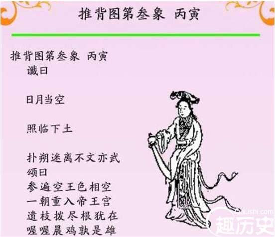 推背图中预言到了7位女性历史图片