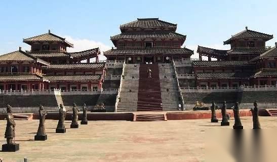 阿房宫历史图片