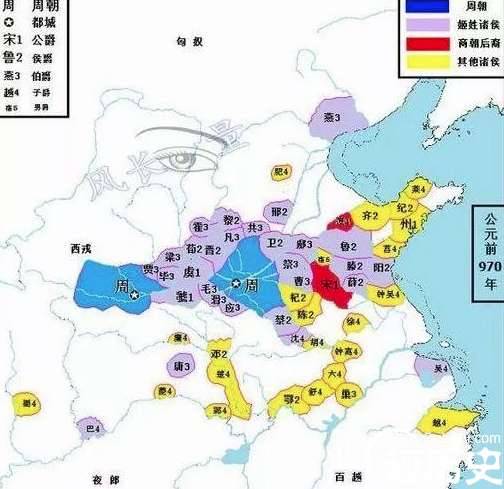 春秋战国上的8大诸侯国 他们的来头竟比周天子还大历史图片