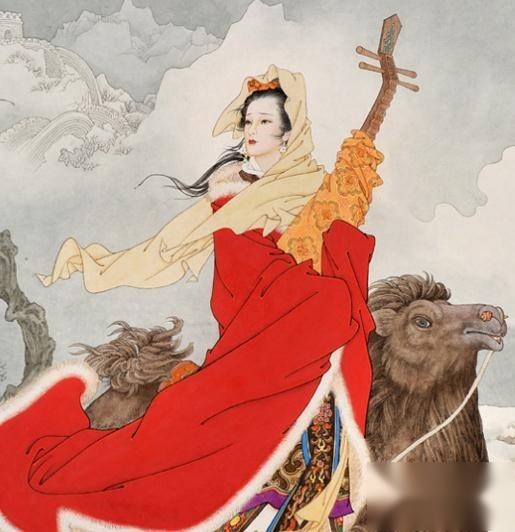王昭君历史图片