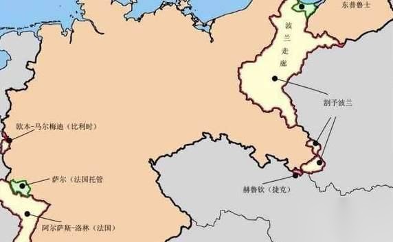 俄国和德国为什么要瓜分波兰呢？原来是因为他们历史图片