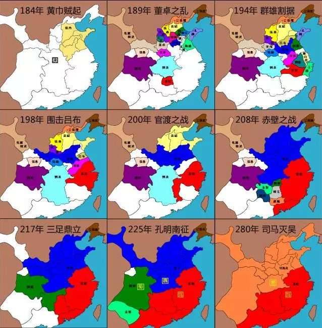 三国历史图片