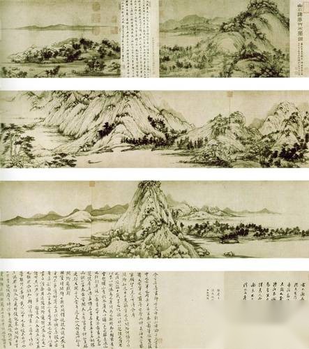 富春山居图历史图片