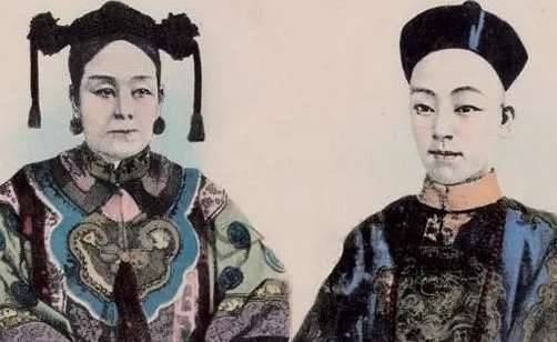 光绪与慈禧历史图片