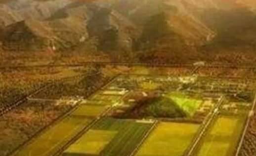 秦始皇陵历史图片