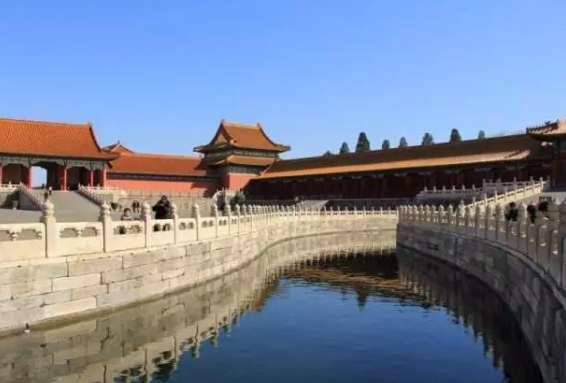 紫禁城里的“内金水河”你知道吗？呈蛇状守护紫禁城历史图片