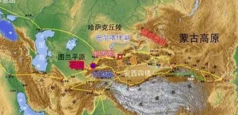 大唐王朝PK阿拉伯历史图片