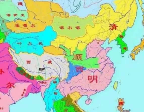 清朝历史图片