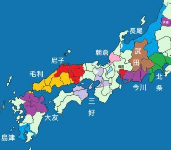 日本战国时代历史图片