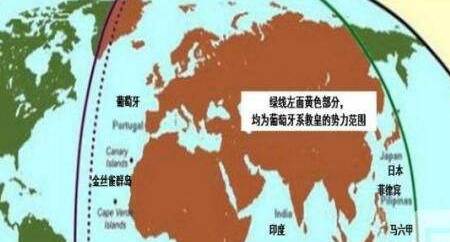 教皇子午线是怎么由来的 后期调整的原因是什么历史图片