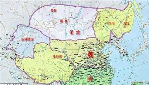 柔然历史图片