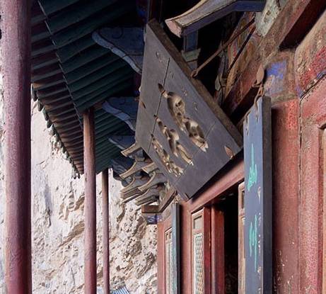 悬空寺历史图片