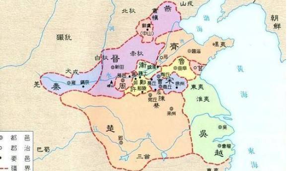 晋国历史图片