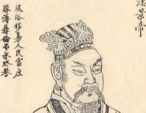 汉景帝历史图片