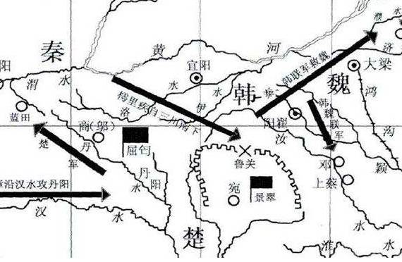 蓝田之战历史图片
