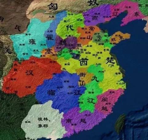 西楚霸王历史图片