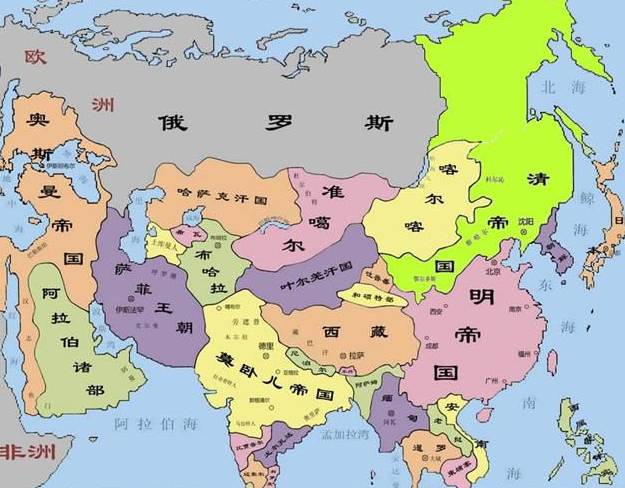 准噶尔汗国历史图片