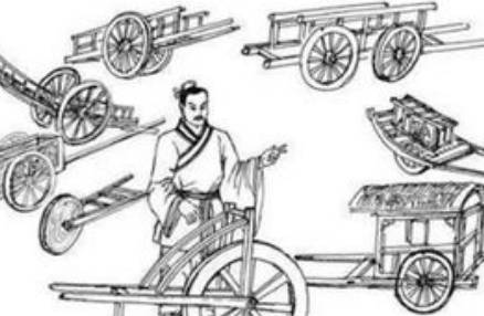 奚仲造车历史图片