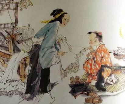 孟母三迁历史图片