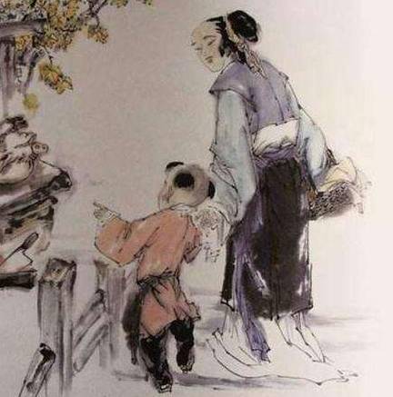 孟母三迁历史图片