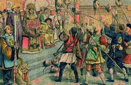 顾命八大臣历史图片