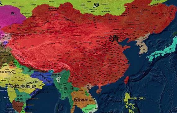 清朝历史图片
