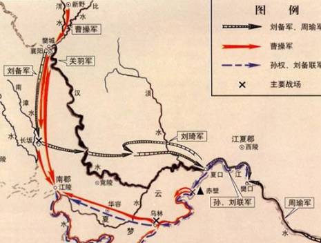 赤壁之战历史图片