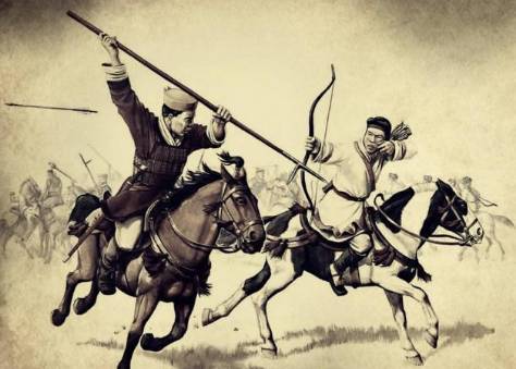 赵武灵王历史图片