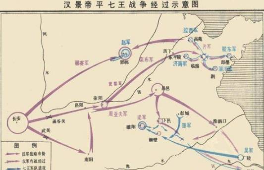 七国之乱历史图片