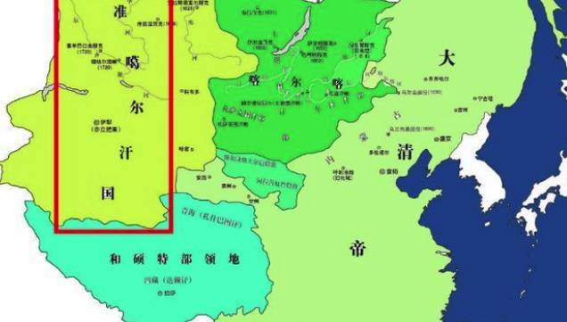 历史上的准噶尔为什么要和大清为敌？历史图片