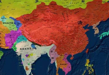 清朝历史图片