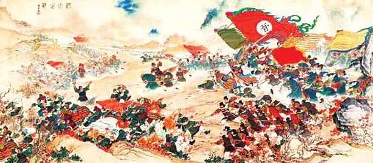 古代打仗历史图片