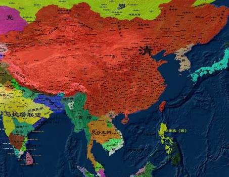 清朝历史图片