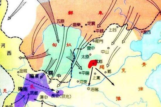 五胡乱华历史图片