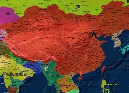 清朝历史图片