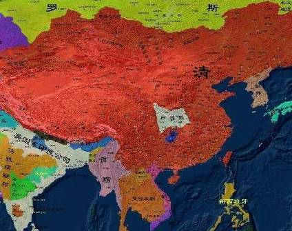清朝历史图片