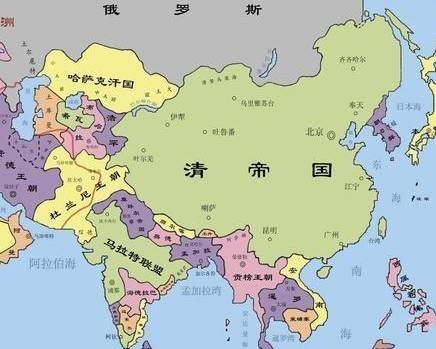 清朝历史图片