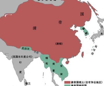 清朝历史图片