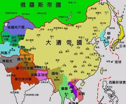 清朝历史图片