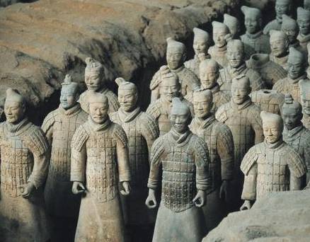 兵马俑历史图片